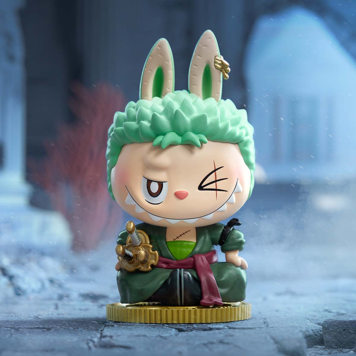 Labubu x One Piece Figure Roronoa Zoro